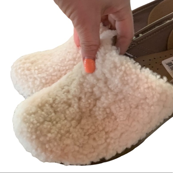 Dansko Professional Shearling Fur Fuzzy Covered Cozy Clog Size EU 38 - 7.5 / 8 - Picture 3 of 7